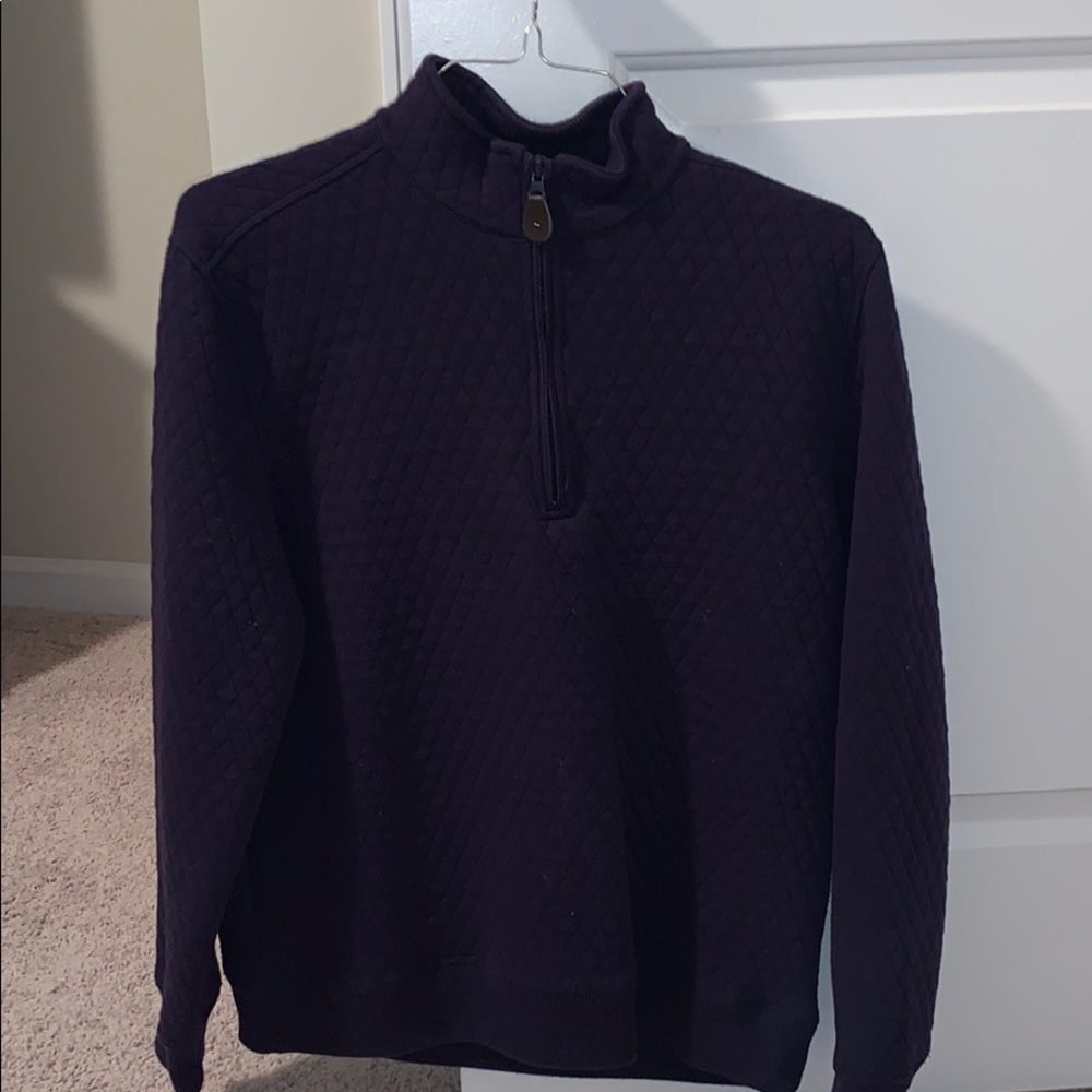 Men’s large Crown and Ivy quarter zip pullover
